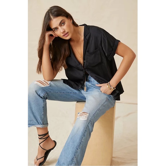 Anthropologie Tops - Anthropologie NWOT Classic Surf Shirt